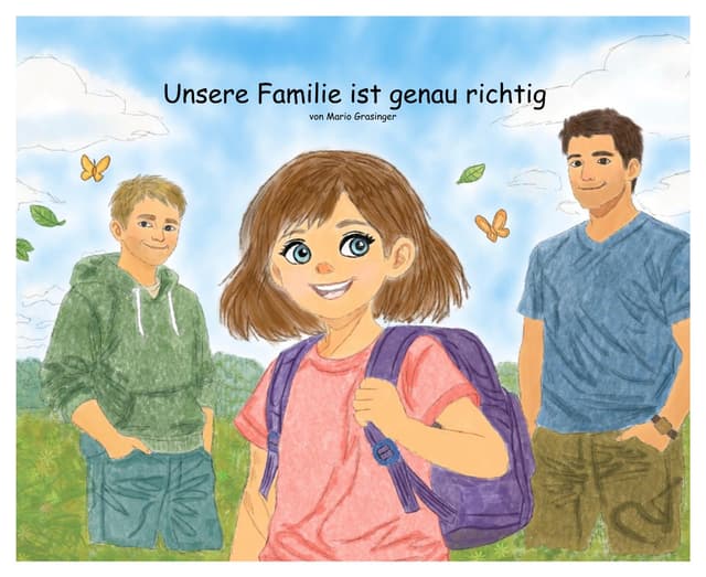 Cover: Unsere Familie ist genau richtig